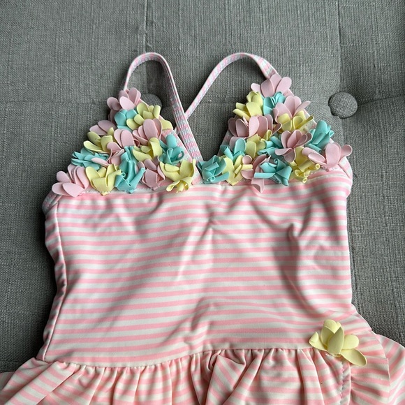 Little Me
Baby Girls 3D Multicolored Floral Swimsuit - 6-9 months - Picture 3 of 4